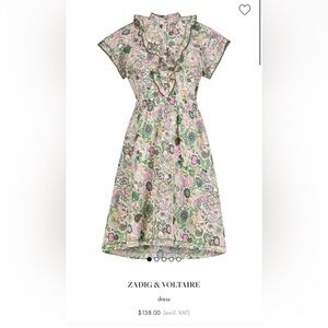 womans zadig volaire dress